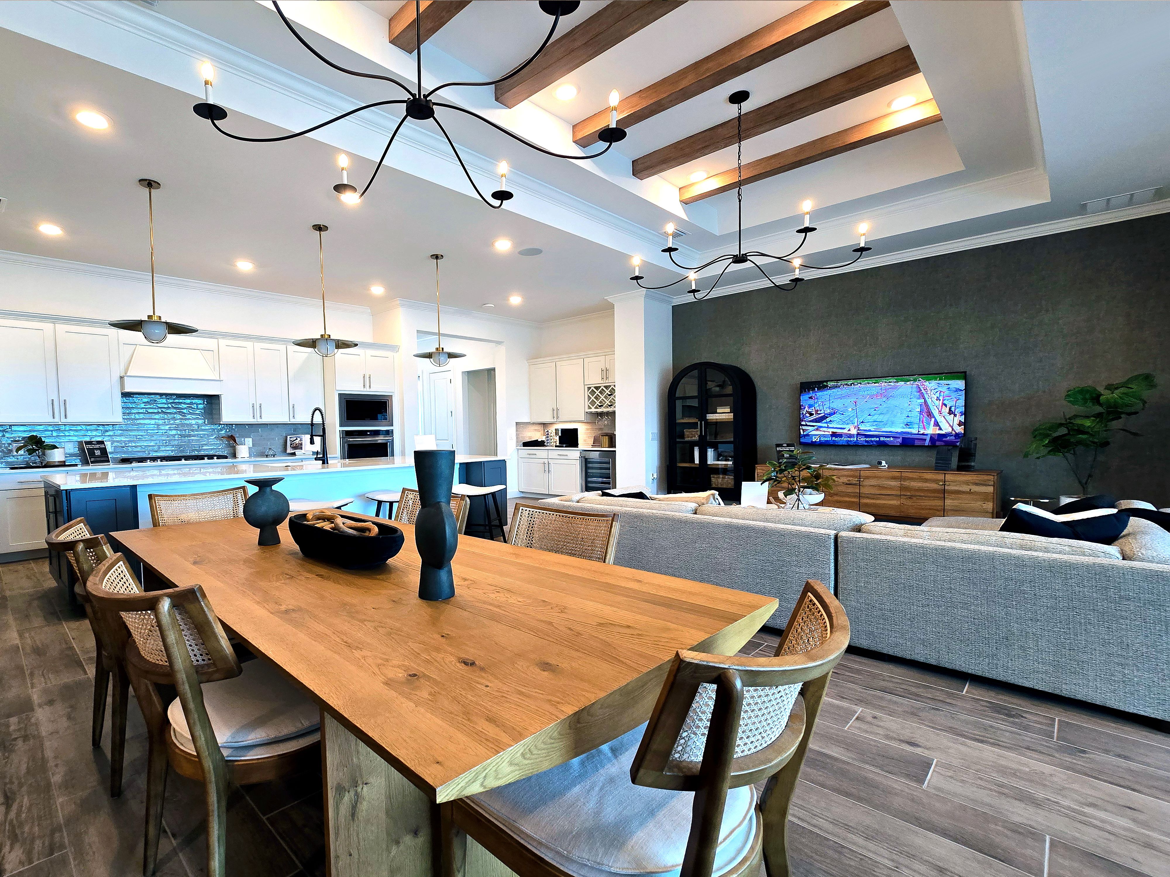 Prepared residential interior for a Creekside Park property review